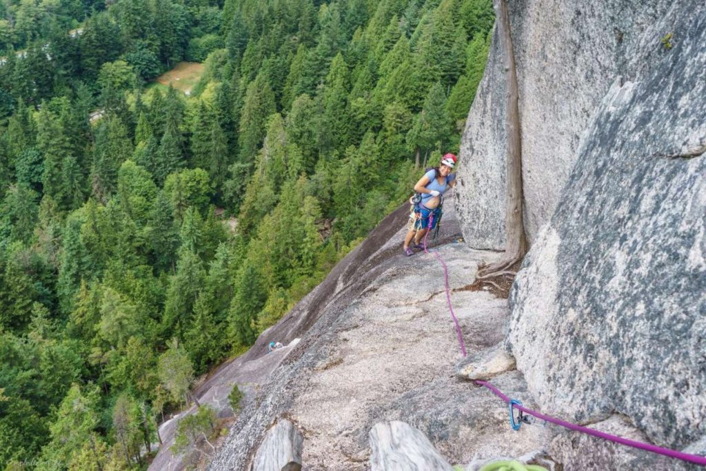 rock climbing while pregnant 2nd trimester