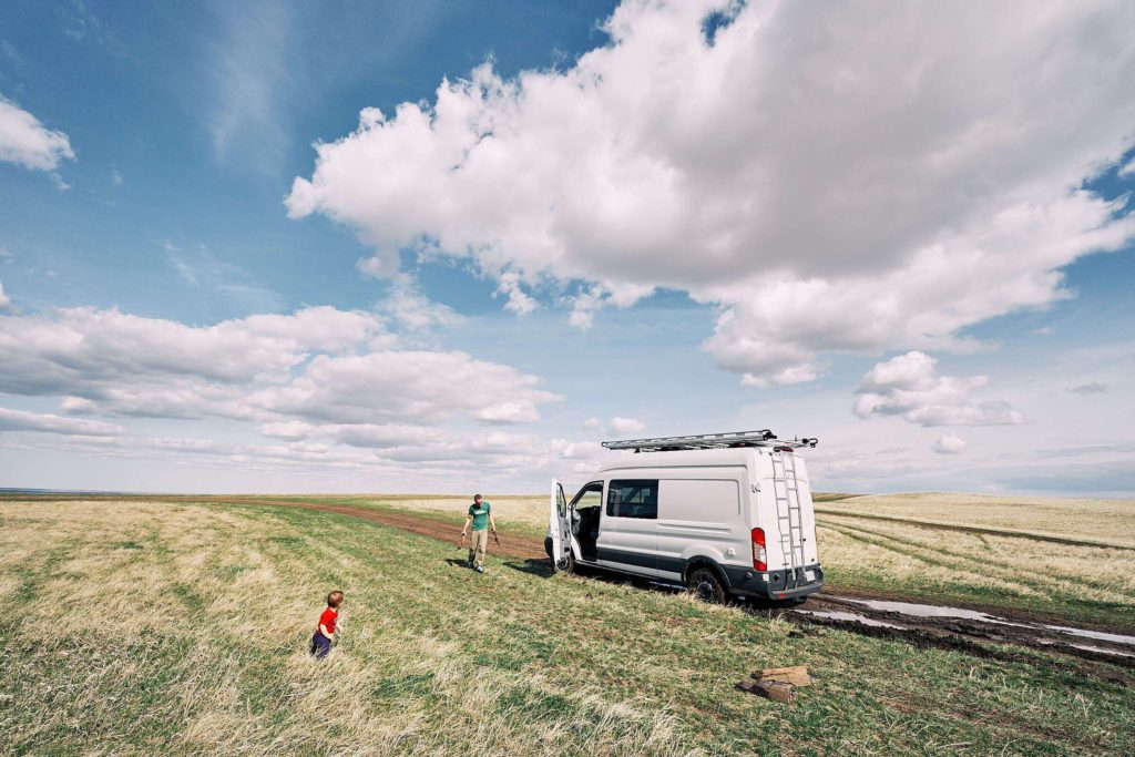 Ford Transit camper van build