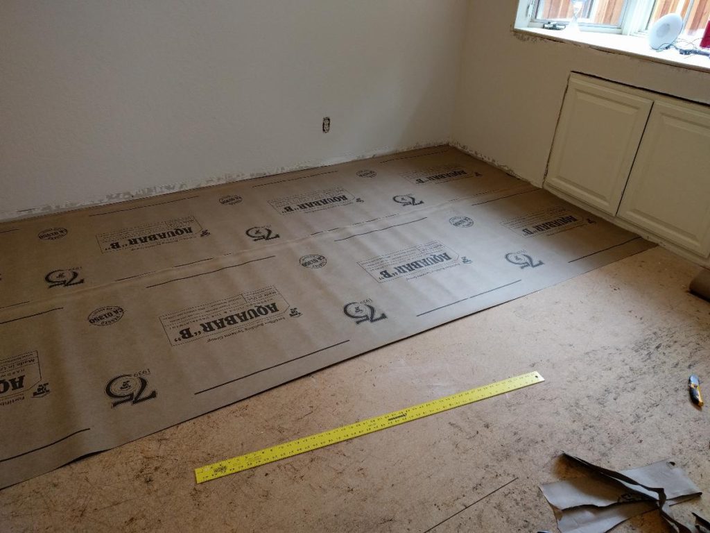 installing hardwood floor laying aquabar