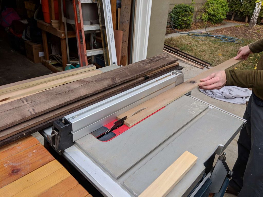 sliding barn door closet making border